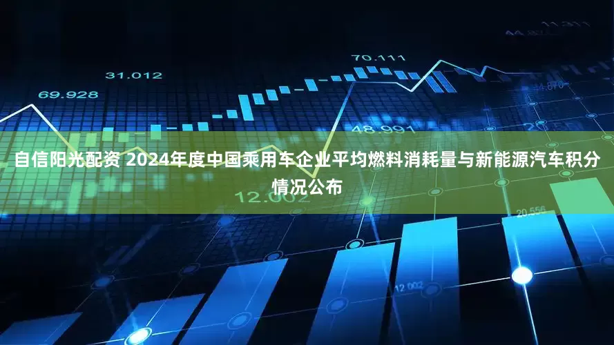 自信阳光配资 2024年度中国乘用车企业平均燃料消耗量与新能源汽车积分情况公布